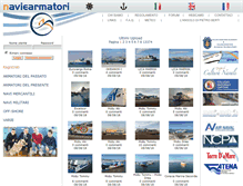 Tablet Screenshot of naviearmatori.net